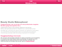 Tablet Screenshot of makeupboost.nl